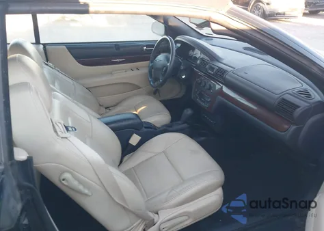 2002 Chrysler Sebring Limited from USA, damaged, VIN 1C3EL65R72N286771